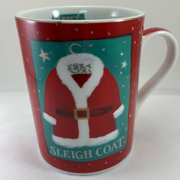 Santa Clothes for Christmas Eve Deliveries Coffee Mug Dept 56 Judith Glover 1999 - Picture 6 of 6